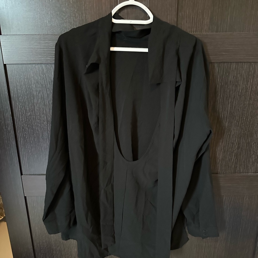 Black Long Sleeve Blouse